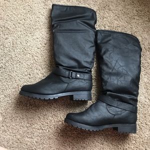 Lower East Side Black Boots